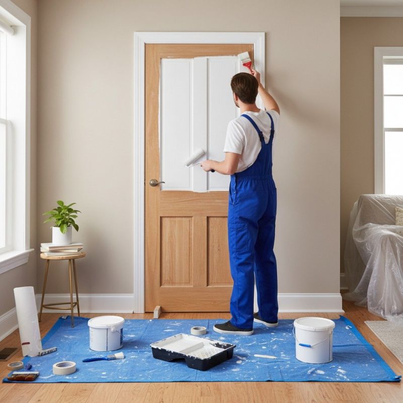 Interior Door Painting